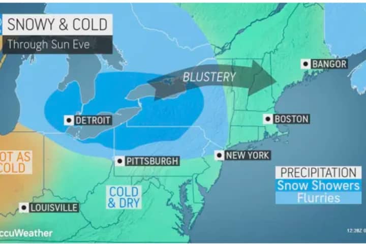 Cold, Blustery Conditions Will Be Followed By Big Change In Weather Pattern