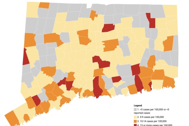 COVID-19: Hospitalizations Under 125 In CT, Infection Rate Up; Latest Update By County