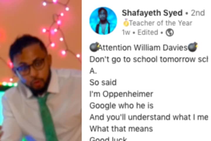 NJ Teacher Taunts 'Pedophile' Colleague, Makes Bomb Threats Against School On LinkedIn