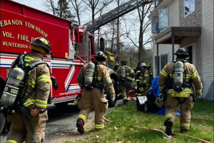 2 Dogs Rescued From Hunterdon County House Fire (PHOTOS)