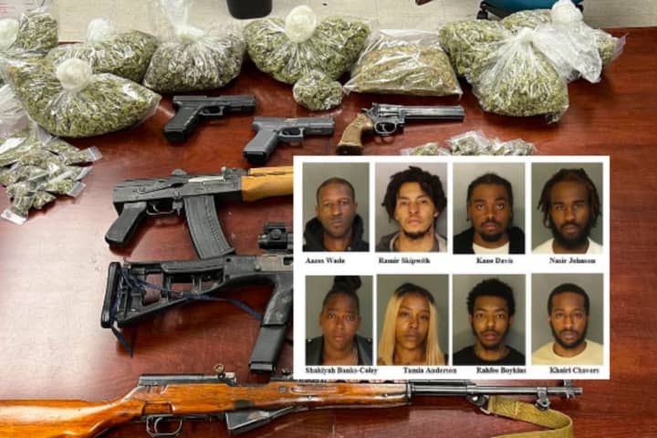 AK-47 Among 13 Rifles, Several Pounds Of Drugs Seized In Newark Crackdown