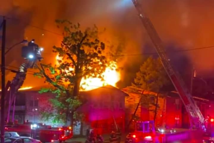 24 Victims Displaced By Mother's Day Blaze In Camden (VIDEO)