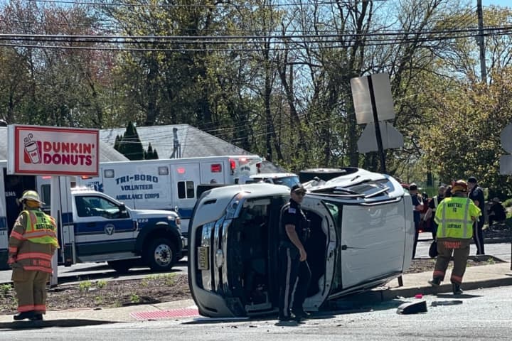 2-Car Crash Shuts Down Busy Montvale Intersection (DEVELOPING)
