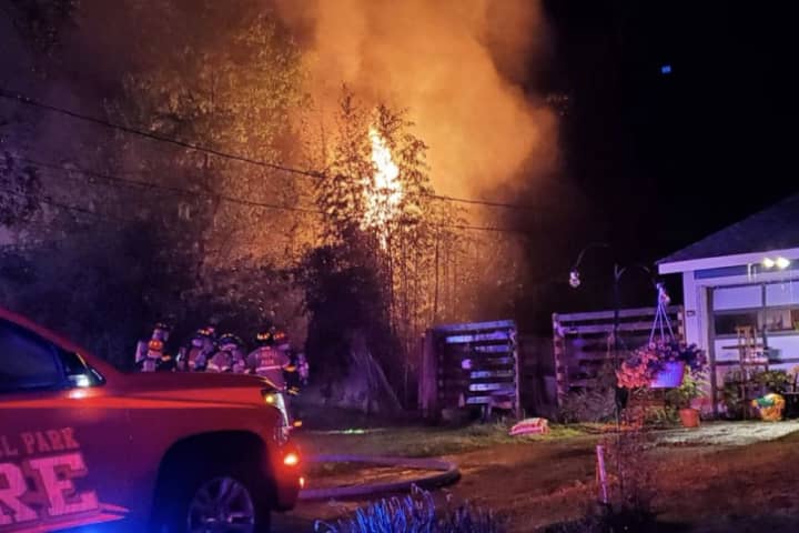 Firefighters Battle Fatal Blaze In Central Jersey (DEVELOPING)