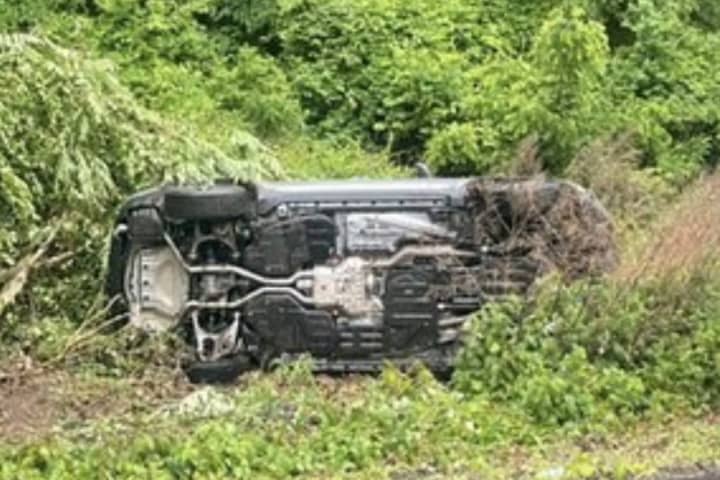 4 Hurt As SUV Flips On Route 80 (PHOTOS)