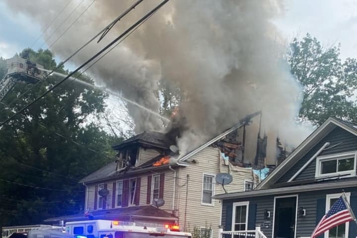 At Least 2 Residents Hospitalized As Massive Fire Destroys Morris County Duplex