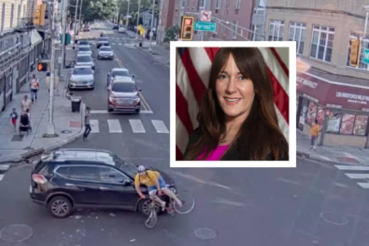 Video Shows Jersey City Councilwoman In Hit-Run Trying To Get Out Of Car Tow Last Year