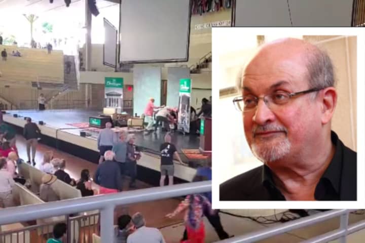 New Video Shows Salman Rushdie Attack, NJ Suspect In Custody