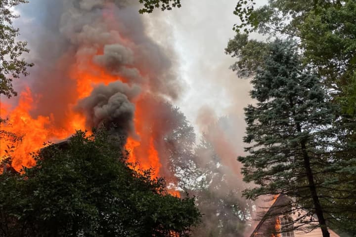 Smoky Blaze Ravages Hunterdon County Home