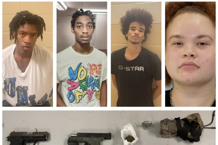 Five Arrested for Illegal Possession of a Handgun in Clarksburg