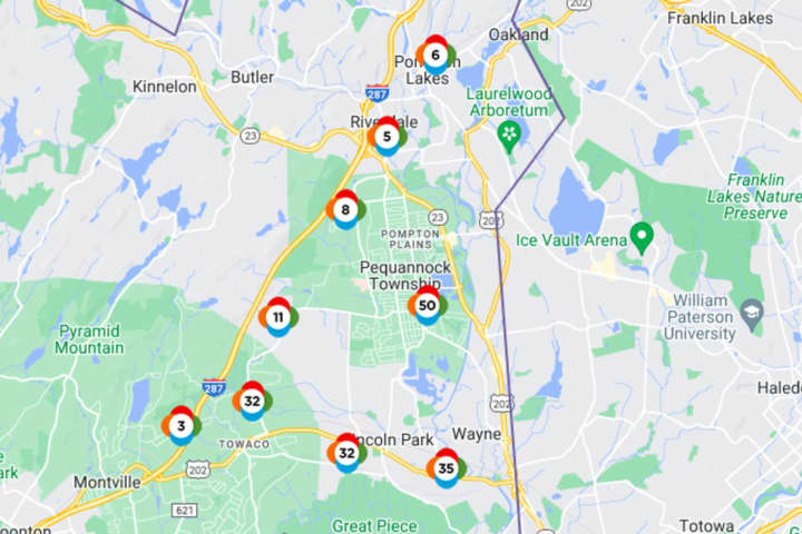 23,000 Without Power In Passaic, Morris Counties