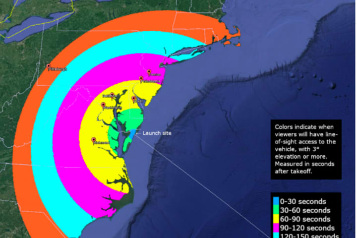 NASA Rocket Launch Will Be Visible In MD