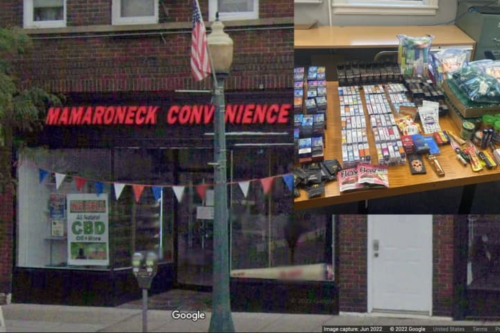 Mamaroneck Convenience Store In Trouble For Selling Illegal Marijuana Products, Police Say