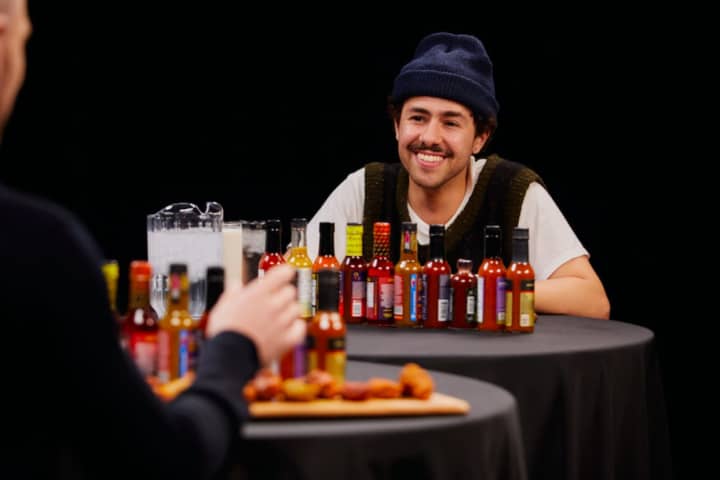 Hasbrouck Heights Native Ramy Youssef Defends Home State On 'Hot Ones'