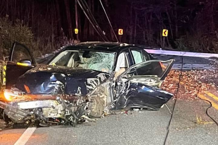 Driver Freed With ‘Jaws Of Life,’ Hospitalized After Morris County Crash Downs Pole And Wires