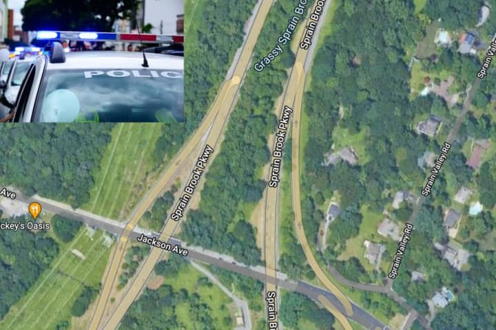 22-Year-Old Man Caught After Police Chase Ends In Crash By Westchester County Highway: Police