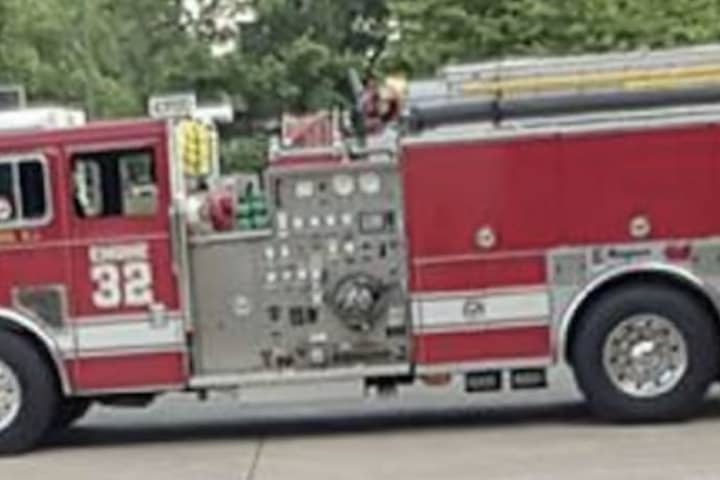 Firefighters Battle Blaze At Elementary School In Burlington County