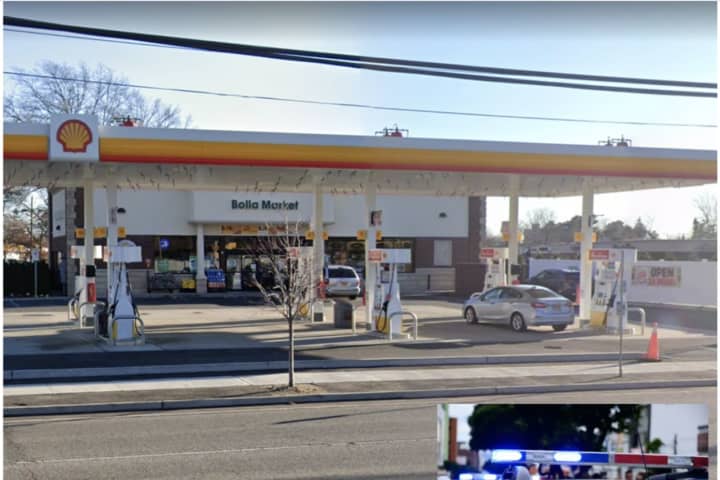 Suspect On Loose After Stealing Mercedes While Owner Pumps Gas In Westbury