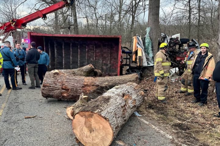 Truck Driver Airlifted After 90-Minute 'Technically Challenging' Rescue In Hunterdon County