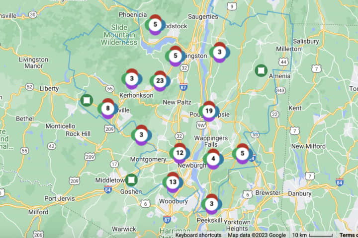 Power Outages: Winds Knock Down Wires, Trees In Hudson Valley