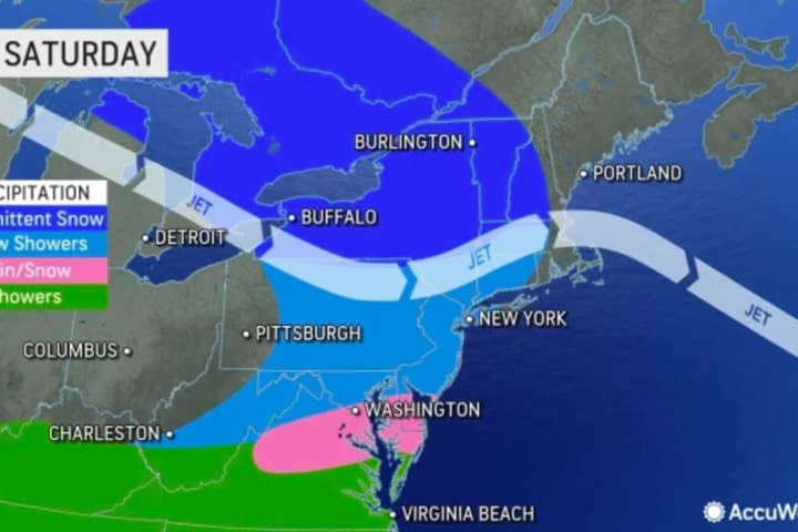 Pair Of Storms Could Bring Flurries, Lots Of Rain To Mid-Atlantic In Coming Days