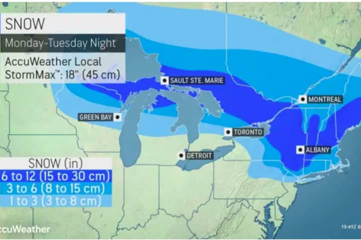 Up To 6 Inches Of Snow Possible In Parts Of North Jersey (LATEST FORECAST)