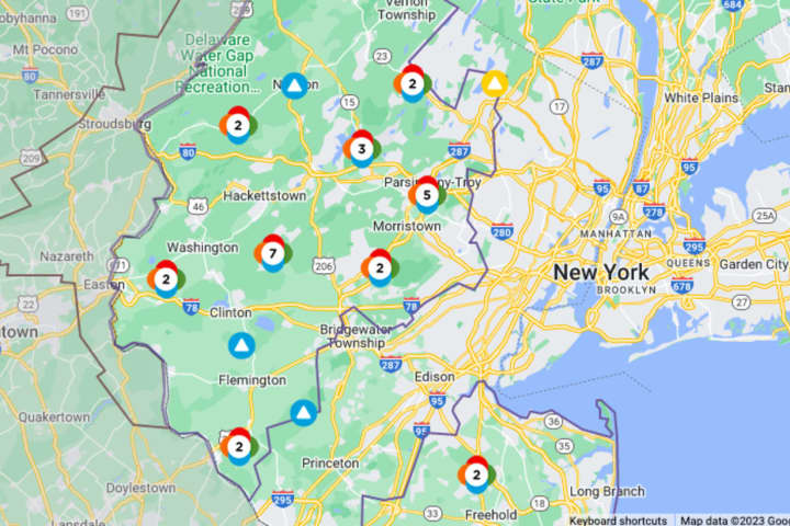 Hundreds Of Morris, Passaic County Residents Without Power