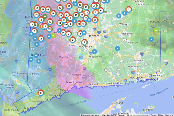 Nor'easter: Storm Knocks Out Power To Thousands In CT, With These Communities Most Affected
