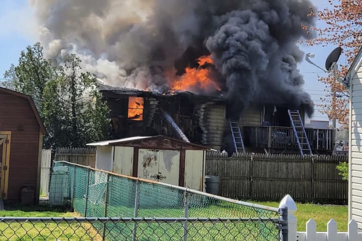 Fire Destroys Home, Displaces Residents In Camden County