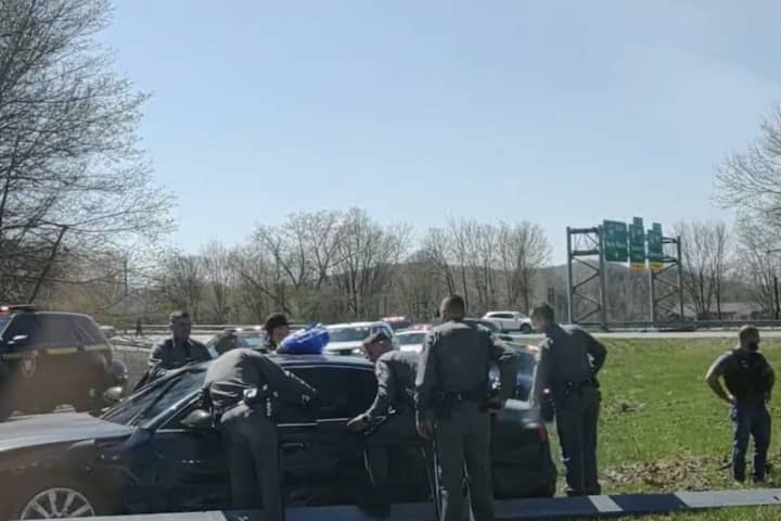 Duo Arrested After Pursuit Ends In Crash On I-684
