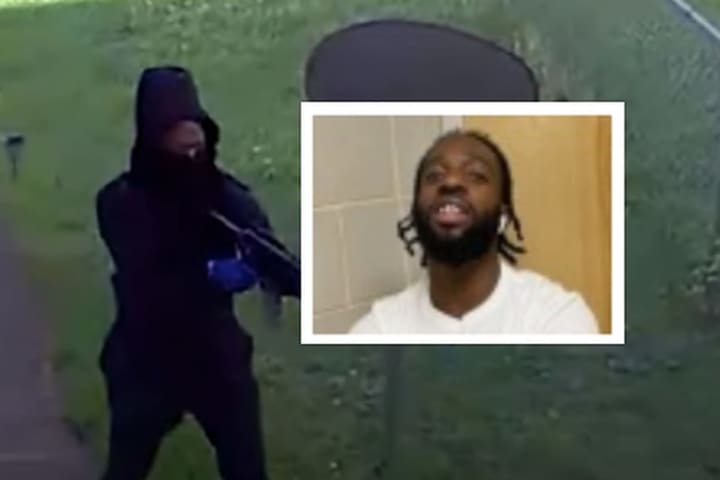 Video Shows Gunman Lurking Outside Victim's Home Before Baltimore Murder