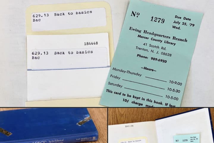 After 44 Years, Book Is Returned To NJ Library