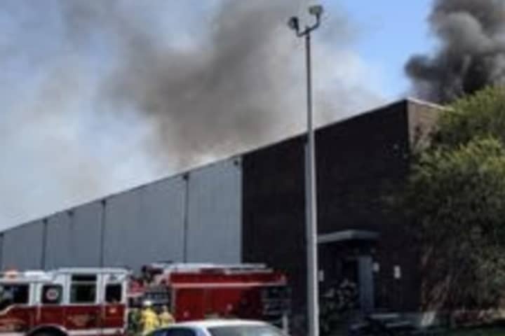 Hundreds Of Firefighters Battle Warehouse Blaze In Central Jersey