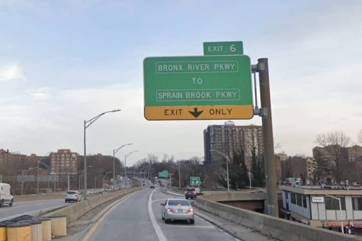 Traffic Alert: Ramp Between Cross County, Bronx River Parkways In Yonkers To Close