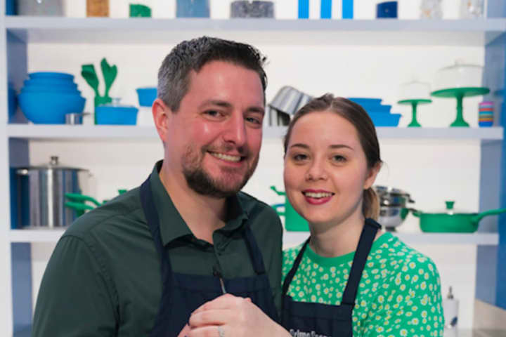 Husband-Wife Bakers From Bergen Compete On Reality TV Show 'Crime Scene Kitchen'