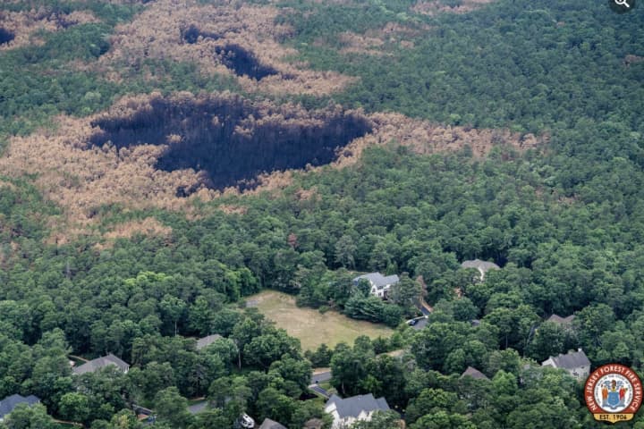 Lightning Strikes Caused Pair Of South Jersey Wildfires: Forest Fire Officials Say