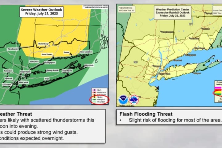 Severe Thunderstorm Watch In Effect For Much Of Hudson Valley