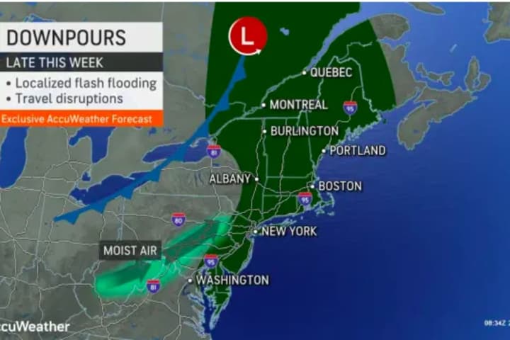 Here's Timing For New Rounds Of Storms With Drenching Downpours Headed To Region