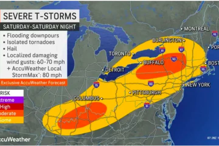 Scattered Storms, Some Severe, Could Put Damper On Weekend