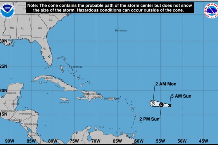 Tropical Depression Forms In Atlantic With 4 Other Areas To Watch