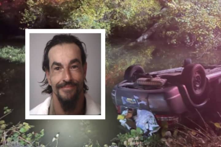 DUI Driver All Smiles After Capsizing Vehicle In Stafford County Creek: Sheriff
