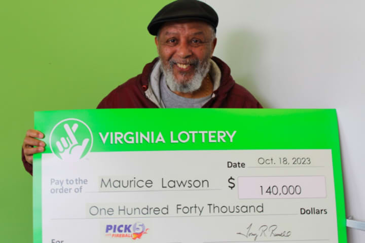 'Tickled Happy:' Spotsy Man Wins $140K Playing Virginia Lottery