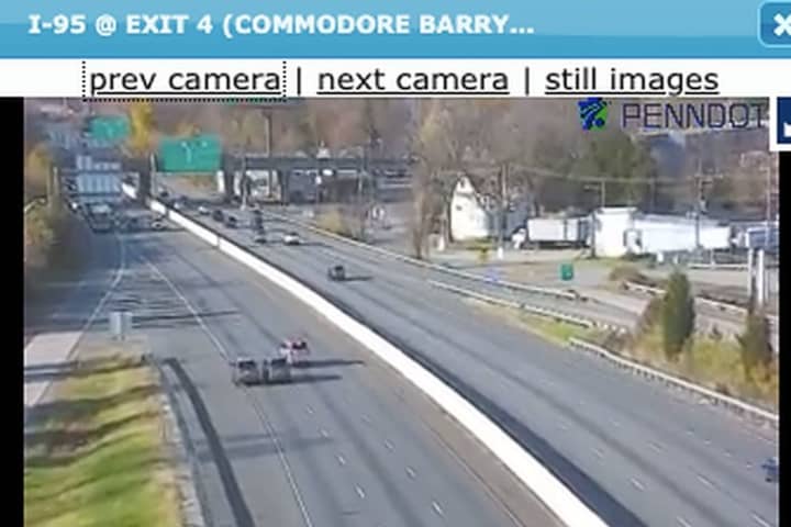 Major Thanksgiving Crash Shuts I-95 Near Commodore Barry Bridge