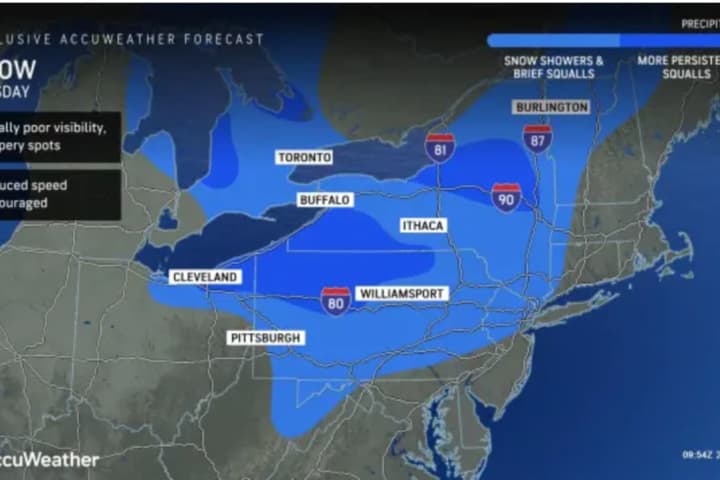 Snow Squalls, Flurries Possible As Coldest Air Of Season Arrives: 5-Day Forecast