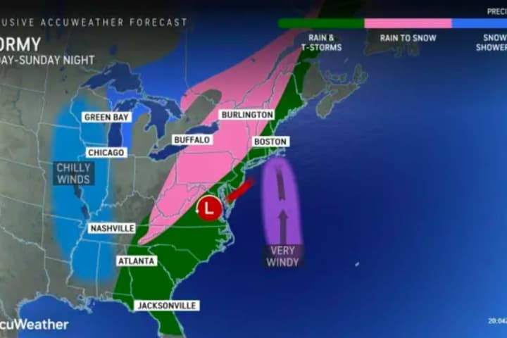 Timing On Powerful Storm Bringing Snow, High Winds To Much Of PA