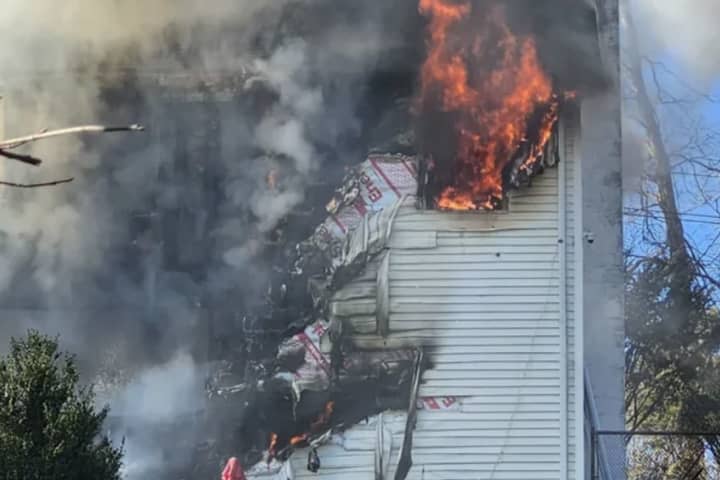 Firefighter Removed From Burning Home In Somers: Developing