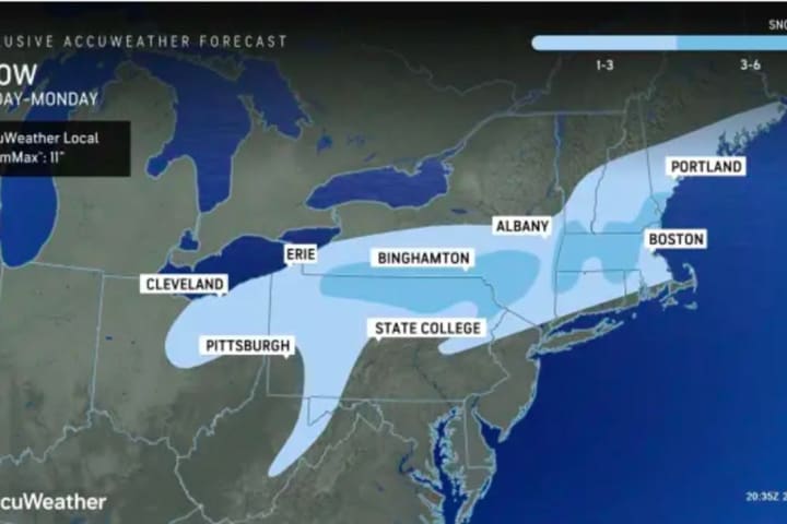Chance Of Snow For Parts Of Bergen County In Early-Week Storm: Forecasters