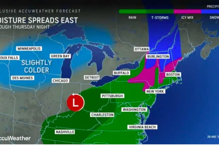 Here's Latest On New Storm System Sweeping Through Northeast: Track, Timing, 5-Day Forecast