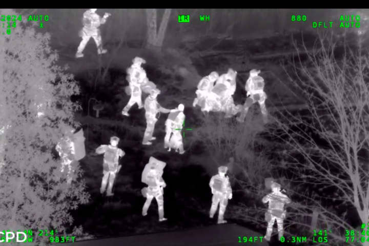 Eye In The Sky: Police Helicopter Leads SWAT Team To Prince George's Carjacking Suspect (VIDEO)