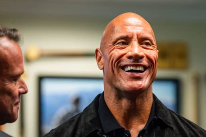 The Rock Mocks Jalen Hurts In Philly After Charming NJ Gym Owner
